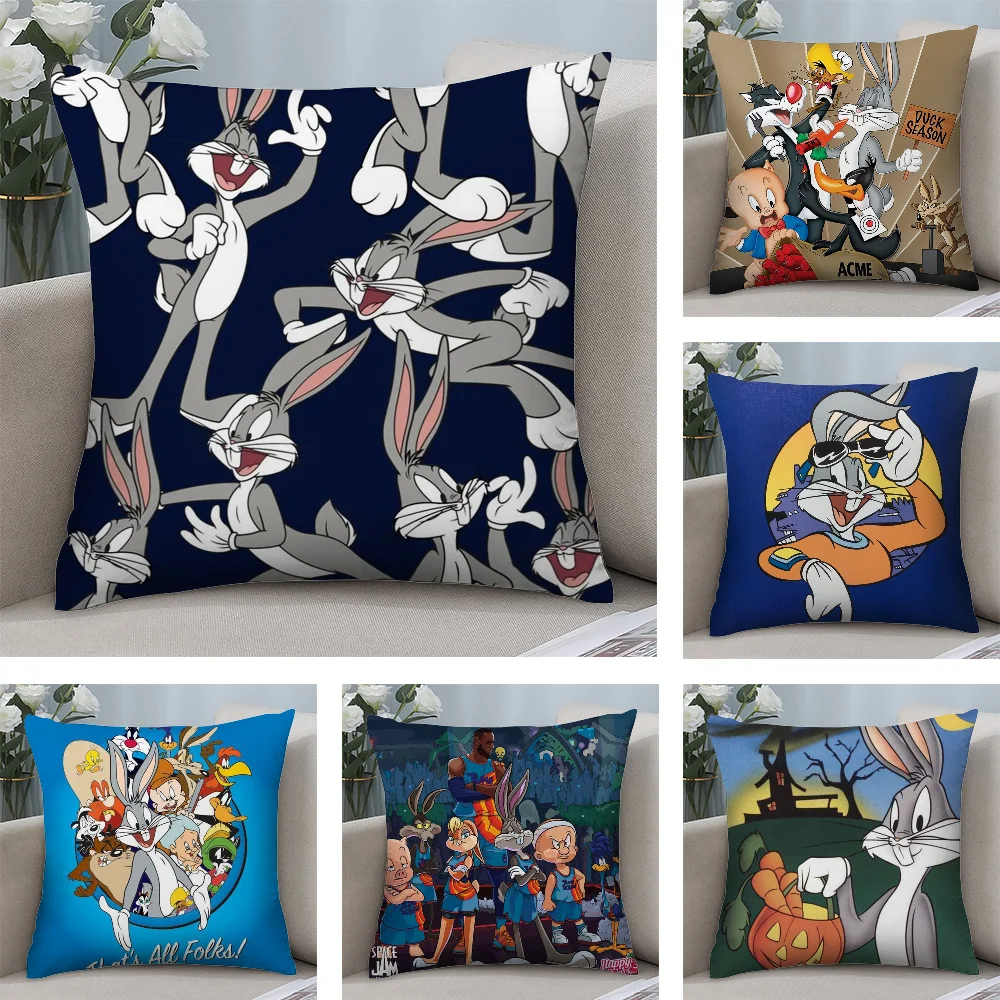 Hot Anime B-Bugs bunny Pillow Case Short Plush Sofa Decorative Gift Home Double-sided Printing Cushion
Hot Anime B-Bugs bunny Pillow Case Short Plush Sofa Decorative Gift Home Double-sided Printing Cushion