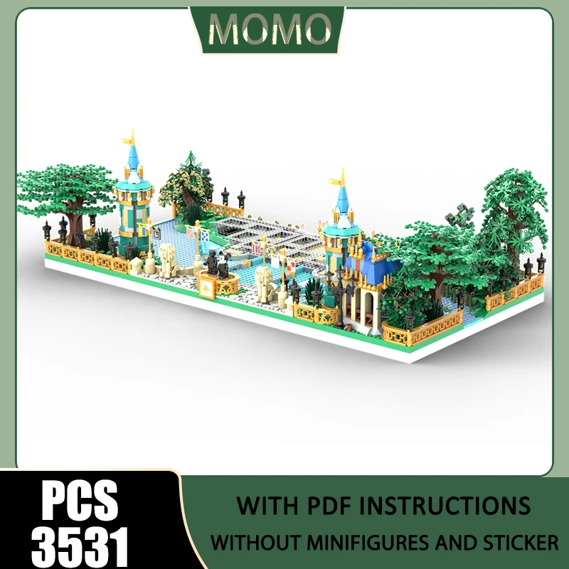 City Street View Model Moc Building Blocks Modular Magic Kingdom Castle Model Technology Brick Assembly Construction Toy Gift
City Street View Model Moc Building Blocks Modular Magic Kingdom Castle Model Technology Brick Assembly Construction Toy Gift