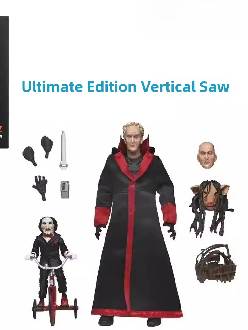 NECA Saw Bla Robe Action Figure 7 Inch Luxury Version Collectible Model Toy PVC Material Saw Game Theme
NECA Saw Bla Robe Action Figure 7 Inch Luxury Version Collectible Model Toy PVC Material Saw Game Theme