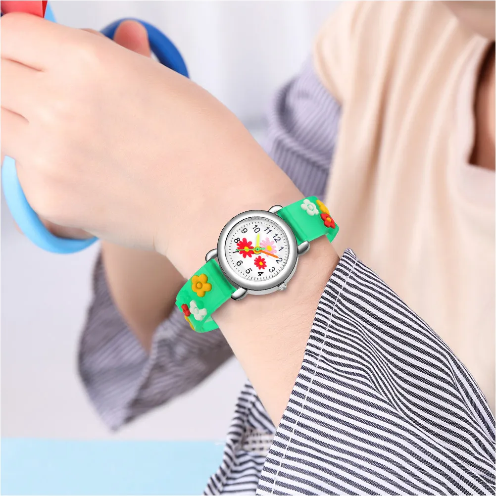 1pc Flower Pattern Watch For Kids Cute Cartoon Printed Children Wrist Watch Lightweight Durable Student Gift Timepiece
1pc Flower Pattern Watch For Kids Cute Cartoon Printed Children Wrist Watch Lightweight Durable Student Gift Timepiece