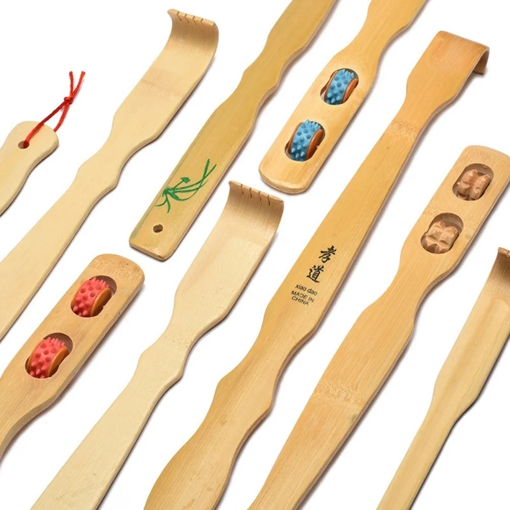 New Durable Massager Back Scratcher Multistyles 41.5~46.5cm Wooden Body Roller Stick Bamboo Backscratcher Massager
New Durable Massager Back Scratcher Multistyles 41.5~46.5cm Wooden Body Roller Stick Bamboo Backscratcher Massager