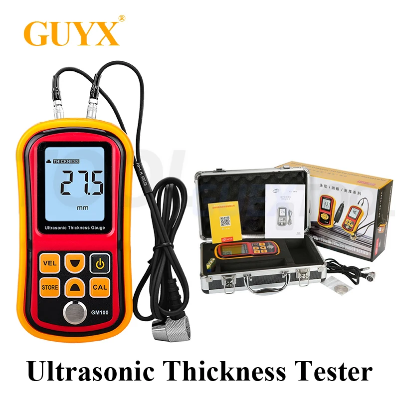 Ultrasonic Measuring Instrument Glass Metal Steel Plate Thickness Gauge Sound Velocity Measurement Monitoring Corrosion Degree
Ultrasonic Measuring Instrument Glass Metal Steel Plate Thickness Gauge Sound Velocity Measurement Monitoring Corrosion Degree