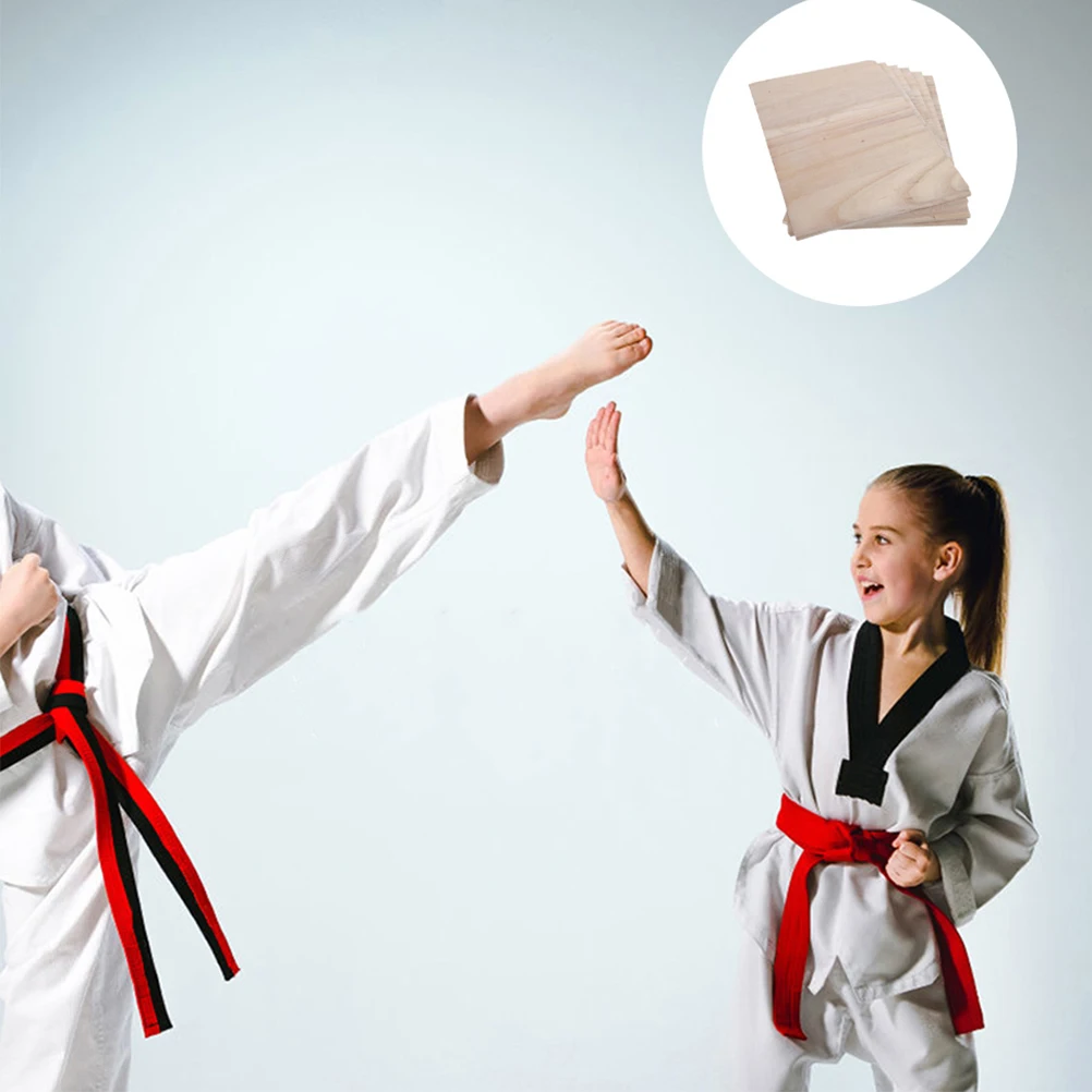 6pcs Hitting Board Training Accessories Durable Wood Martial Equipment Breaking Boards for Taekwondo Karate Boxing
6pcs Hitting Board Training Accessories Durable Wood Martial Equipment Breaking Boards for Taekwondo Karate Boxing