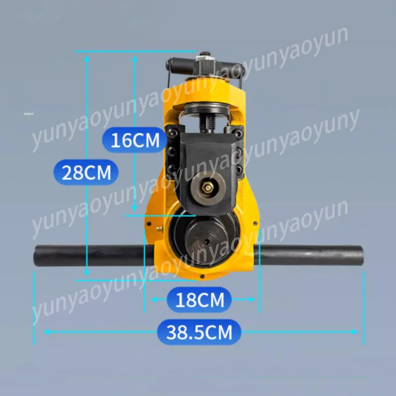 Portable stainless steel depth adjustable edge machine, 50-165mm manual pipe groove machine
Portable stainless steel depth adjustable edge machine, 50-165mm manual pipe groove machine