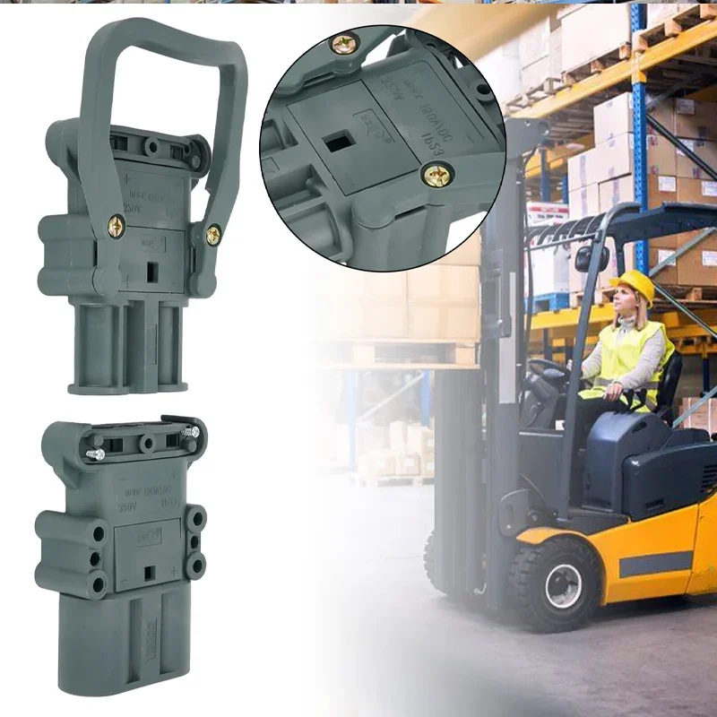 Plug Forklift Power male and female plug DC 150V 80A 160A 320A High Current Battery Charging Connector Industrial Plug
Plug Forklift Power male and female plug DC 150V 80A 160A 320A High Current Battery Charging Connector Industrial Plug