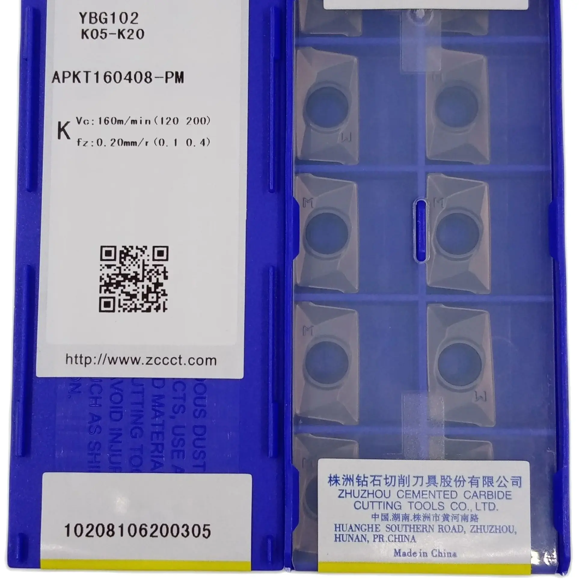 ZCC APKT160408-PM YBG102 Milling inserts for finishing steel,stainless steel APKT 160408 PM 10PCS/BOX
ZCC APKT160408-PM YBG102 Milling inserts for finishing steel,stainless steel APKT 160408 PM 10PCS/BOX