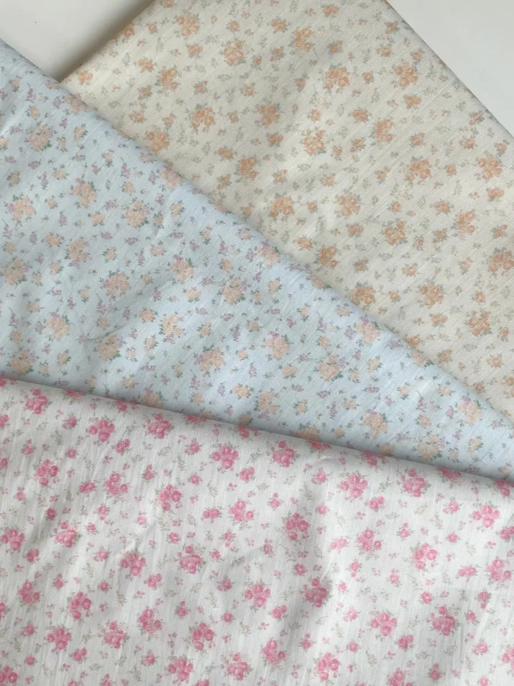 All-cotton lightweight cotton fabric small floral children's sleepwear hairband headscarf DIY fabric
All-cotton lightweight cotton fabric small floral children's sleepwear hairband headscarf DIY fabric
