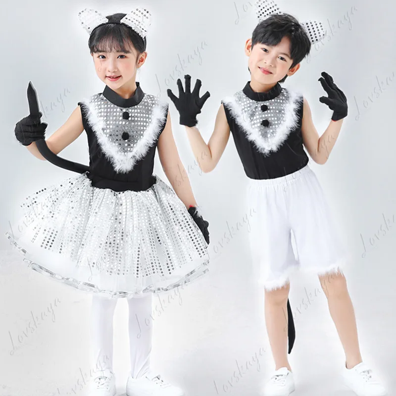 Toddler Cat Styling Performance Suit Preschool Animal Dance Party Clothes
Toddler Cat Styling Performance Suit Preschool Animal Dance Party Clothes