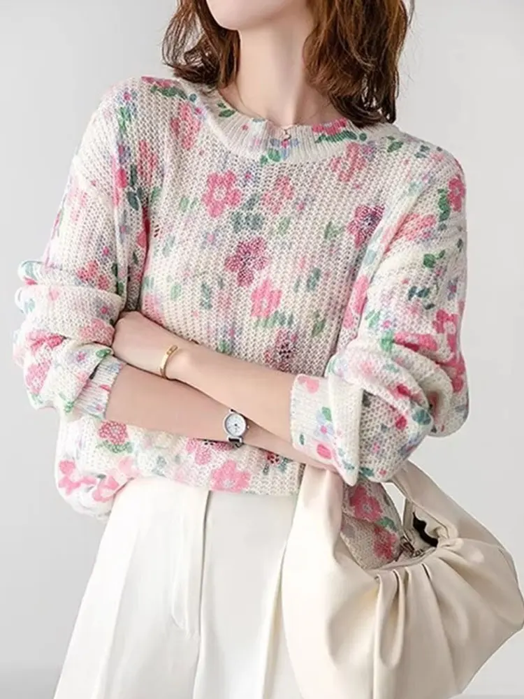 Elegant Knitted Long Sleeve round Neck Sweater Unique Design Beautiful Autumn Style Base Shirt Chic Commute Fashion Ladies Kn...
Elegant Knitted Long Sleeve round Neck Sweater Unique Design Beautiful Autumn Style Base Shirt Chic Commute Fashion Ladies Kn...
