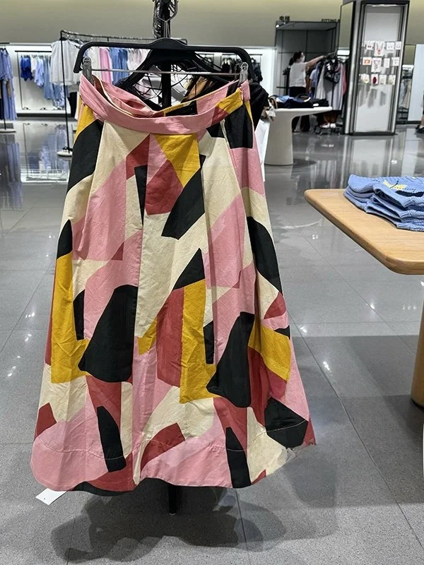 Fashionable High Waist Midi A-Line Skirt for Women Summer New Arrival Printed Versatile Elegant Style 25-29 Years Old Suitable
Fashionable High Waist Midi A-Line Skirt for Women Summer New Arrival Printed Versatile Elegant Style 25-29 Years Old Suitable