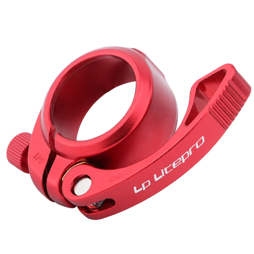 High Quality Aluminum Alloy Quick Release Seatpost Clamp for Bike 41mm Inner Diameter 34 9mm Seat Tube Diameter
High Quality Aluminum Alloy Quick Release Seatpost Clamp for Bike 41mm Inner Diameter 34 9mm Seat Tube Diameter