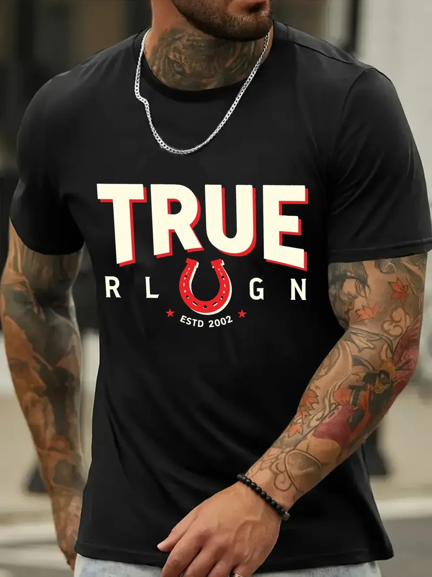 2025 True Religion T-Shirt Men Women Short Sleeve Cotton Tees Fashion Luxury Brand T-shirt Men's Clothing Summer Breathable Tops
2025 True Religion T-Shirt Men Women Short Sleeve Cotton Tees Fashion Luxury Brand T-shirt Men's Clothing Summer Breathable Tops