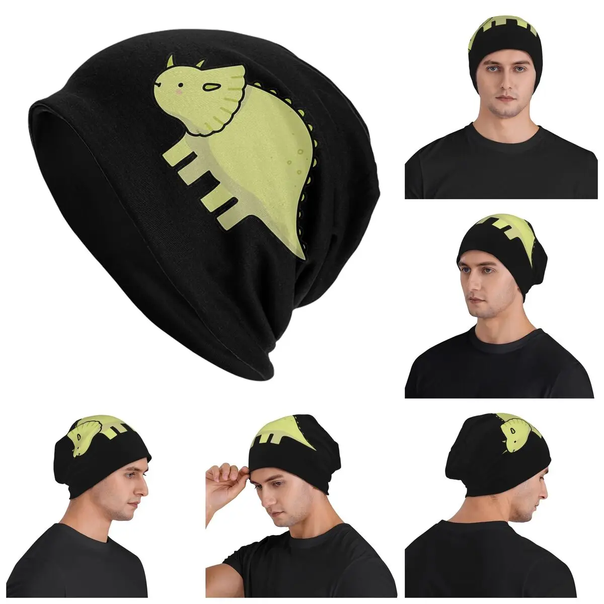 Little Dino Triceratops Dinosaur Illustration Warm Knitted Cap Hip Hop Bonnet Hat Autumn Outdoor Beanies Hats for Unisex Adult
Little Dino Triceratops Dinosaur Illustration Warm Knitted Cap Hip Hop Bonnet Hat Autumn Outdoor Beanies Hats for Unisex Adult