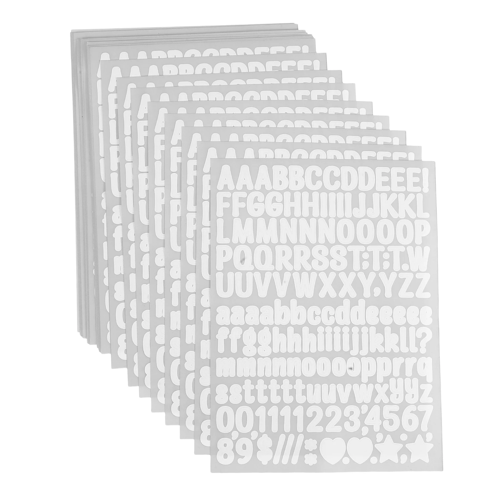 50 Sheets Washable Fabric Letters Small Sticker Alphabet Number Decals Peel Stick Adhesive Clothing Patches T-Shirt DIY
50 Sheets Washable Fabric Letters Small Sticker Alphabet Number Decals Peel Stick Adhesive Clothing Patches T-Shirt DIY