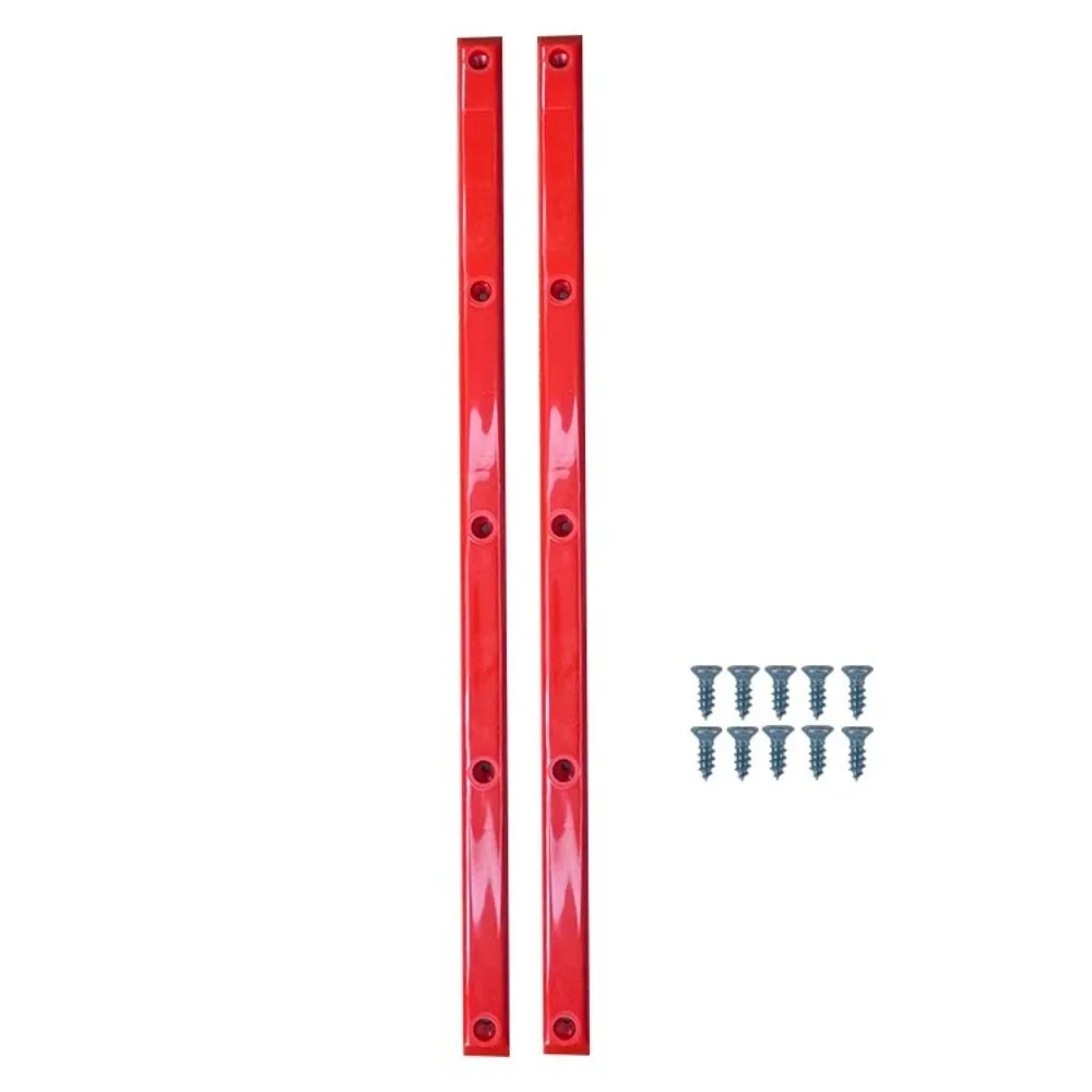 Mounting Screws Skateboard Rails Protection Colorful Skateboard Rib Bones Reduce Friction ABS Skateboard Rail Guards Accessories
Mounting Screws Skateboard Rails Protection Colorful Skateboard Rib Bones Reduce Friction ABS Skateboard Rail Guards Accessories