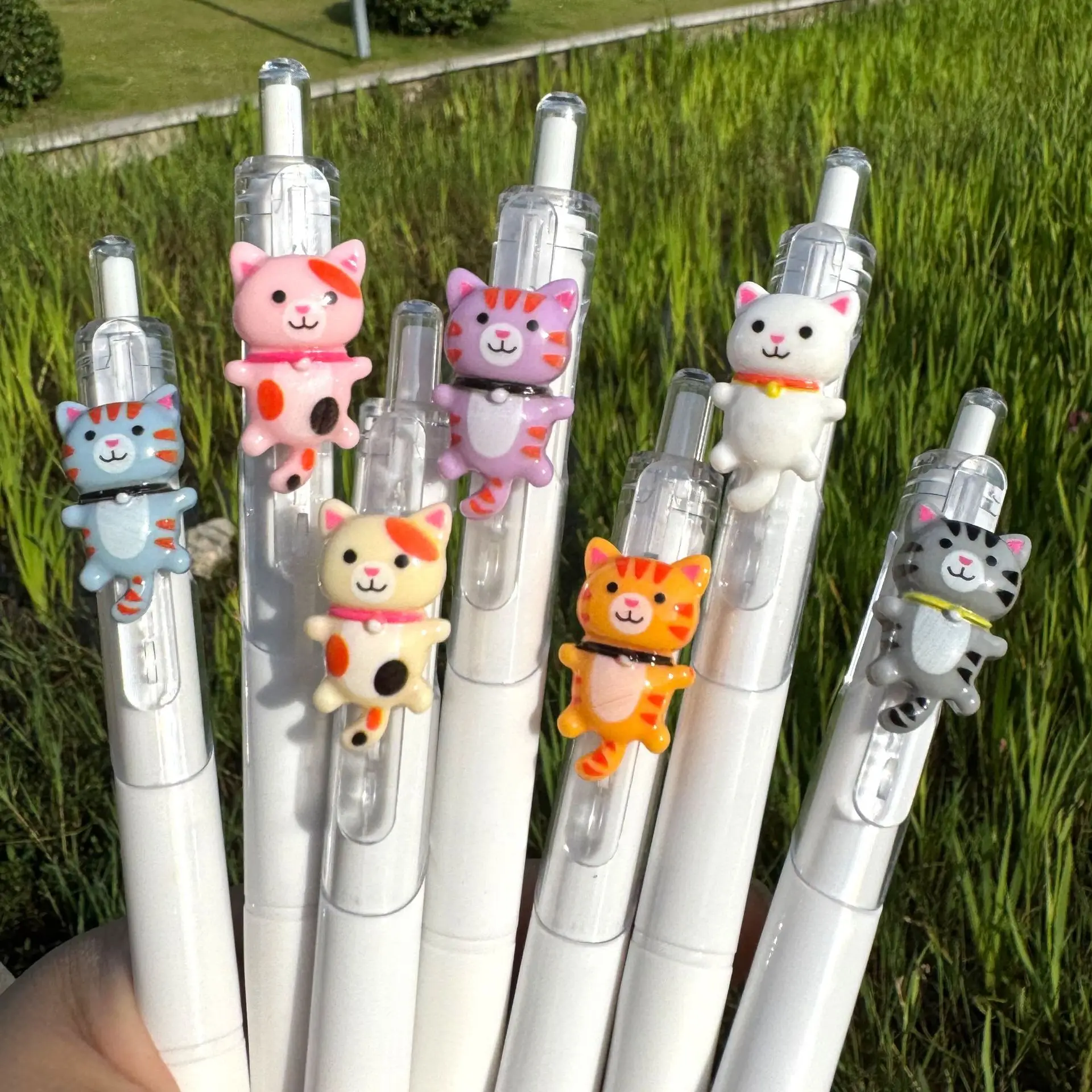 1/5/10 Pieces of Cute Cat Quick-Drying Ballpoint Pens - Fine Tip Student Stationery, Back-To-School Gift
1/5/10 Pieces of Cute Cat Quick-Drying Ballpoint Pens - Fine Tip Student Stationery, Back-To-School Gift