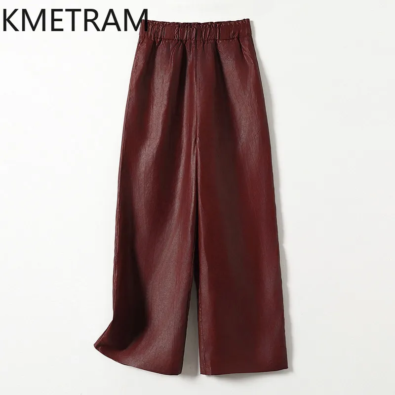 KMETRAM 100% Real Mulberry Silk Long Pants 2026 Summer Xiangyunsha Silk Casual Wide-leg Pants Female Clothing Pantalones Mujer
KMETRAM 100% Real Mulberry Silk Long Pants 2026 Summer Xiangyunsha Silk Casual Wide-leg Pants Female Clothing Pantalones Mujer