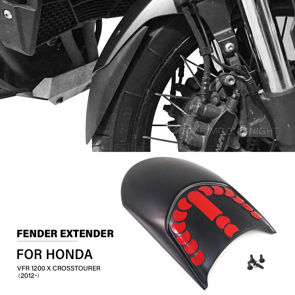 For Honda VFR 1200 X 1200X VFR1200X Crosstourer 2012- Accessories Front Wheel Fender Extender Mudflaps Extension Splash Guard
For Honda VFR 1200 X 1200X VFR1200X Crosstourer 2012- Accessories Front Wheel Fender Extender Mudflaps Extension Splash Guard