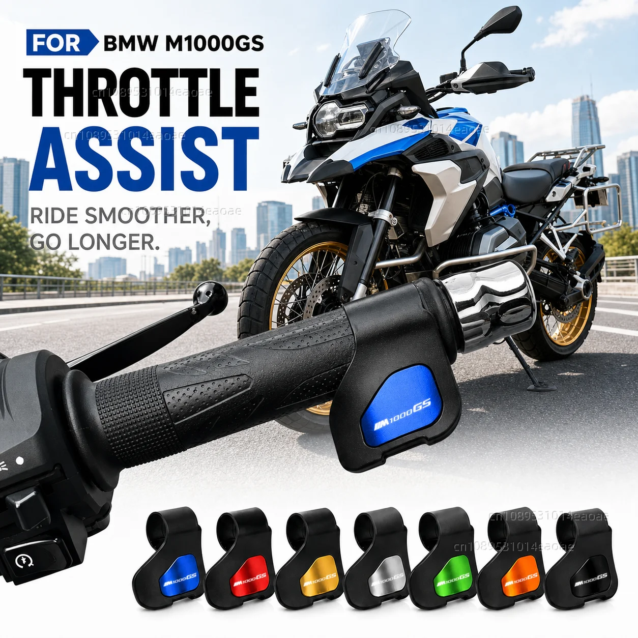 FOR BMW M1000GS 2022-2026 Motorcycle Throttle Assistant Clip Labor Saver Acceleration Labor-saving Auxiliary Handle Grip Control
FOR BMW M1000GS 2022-2026 Motorcycle Throttle Assistant Clip Labor Saver Acceleration Labor-saving Auxiliary Handle Grip Control