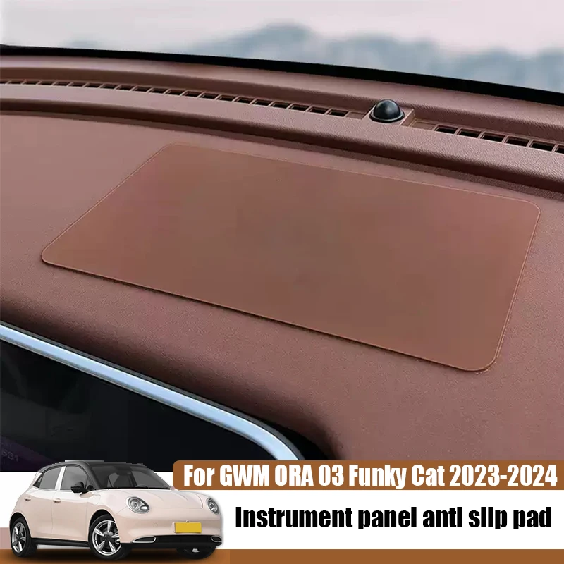 Instrument panel anti slip pad car storage pad rubber material for GWM ORA 03 Funky Cat 2023 2024
Instrument panel anti slip pad car storage pad rubber material for GWM ORA 03 Funky Cat 2023 2024