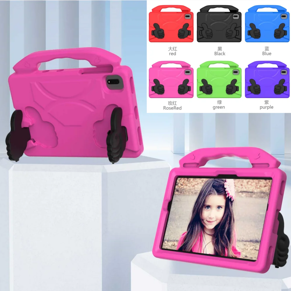 Детский чехол из ЭВА для Huawei Matepad SE, 11 дюймов, 11 дюймов, 2024 AGS6-W00 AGS6-W09 AGS6-L09, противоударный чехол для планшета с подставкой для большого пальца
Детский чехол из ЭВА для Huawei Matepad SE, 11 дюймов, 11 дюймов, 2024 AGS6-W00 AGS6-W09 AGS6-L09, противоударный чехол для планшета с подставкой для большого пальца