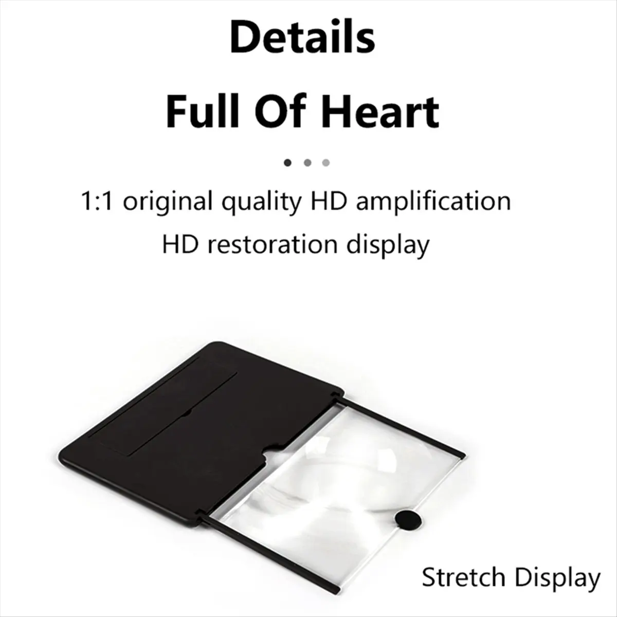 A72U 14 Inch 3D Screen Amplifier Mobile Display Enlarged Magnifier for Travel White
A72U 14 Inch 3D Screen Amplifier Mobile Display Enlarged Magnifier for Travel White
