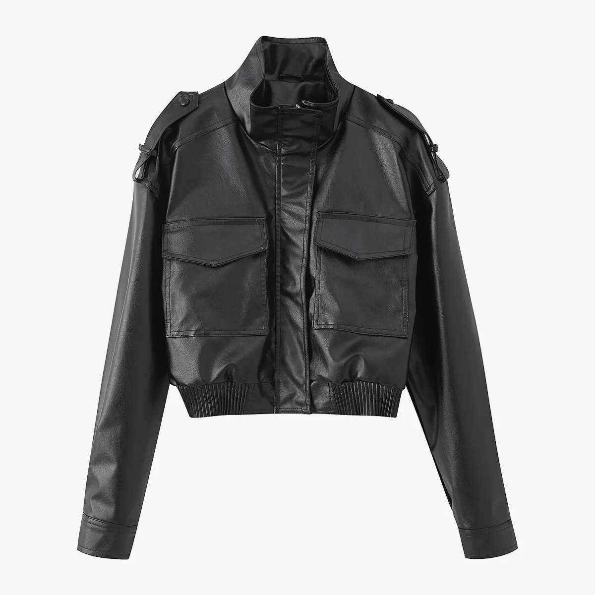 2025 г., трехцветная куртка из искусственной кожи с накладными карманами, элегантная, модная, новый стиль, удобная офисная одежда, повседневная одежда, универсальная
2025 г., трехцветная куртка из искусственной кожи с накладными карманами, элегантная, модная, новый стиль, удобная офисная одежда, повседневная одежда, универсальная