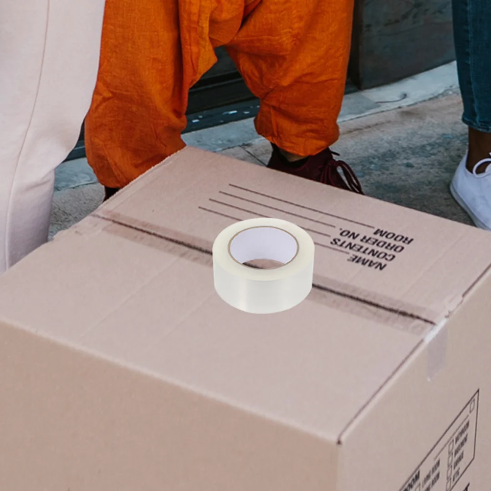 50m Heavy Duty Silent Packing Tape Transparent Sealing Tape for Shipping Boxes Sticky Adhesive Roll Clear Tapes 
50m Heavy Duty Silent Packing Tape Transparent Sealing Tape for Shipping Boxes Sticky Adhesive Roll Clear Tapes