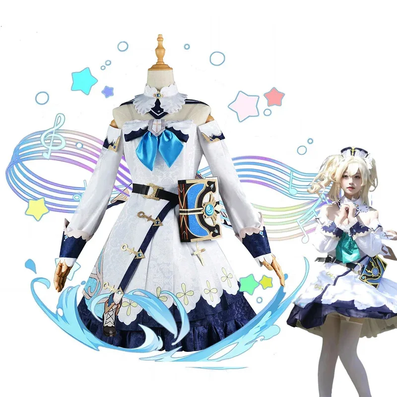 Barbara Cosplay Genshin Impact Costume Adult Carnival Uniform Anime Halloween Party Costumes Masquerade Women Game
Barbara Cosplay Genshin Impact Costume Adult Carnival Uniform Anime Halloween Party Costumes Masquerade Women Game