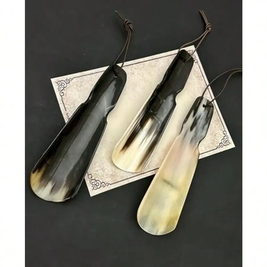 Pocket Shoe Horn For Luxury Shoes Genuine Real Horn Handcrafted 6-Inch Lightweight Shoehorn For Easy Wearing Portable Gift Keepsake Collectible Stocking Stuffer
Pocket Shoe Horn For Luxury Shoes Genuine Real Horn Handcrafted 6-Inch Lightweight Shoehorn For Easy Wearing Portable Gift Keepsake Collectible Stocking Stuffer