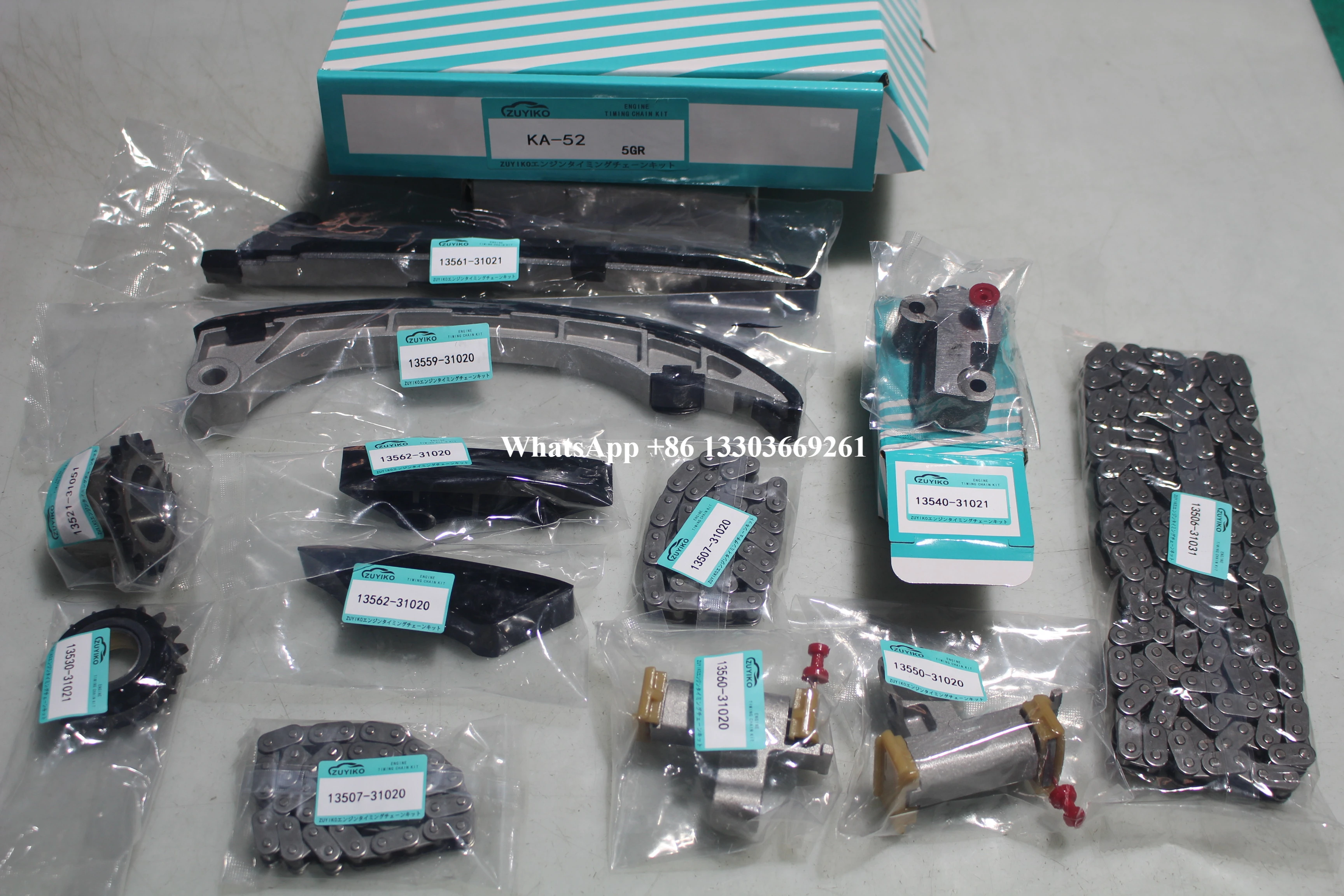 5GR-FE 5GR TIMING CHAIN KIT FOR TOYOTA 5gr-fe 5gr engine timing chain set 13506-31030 KA-52
5GR-FE 5GR TIMING CHAIN KIT FOR TOYOTA 5gr-fe 5gr engine timing chain set 13506-31030 KA-52