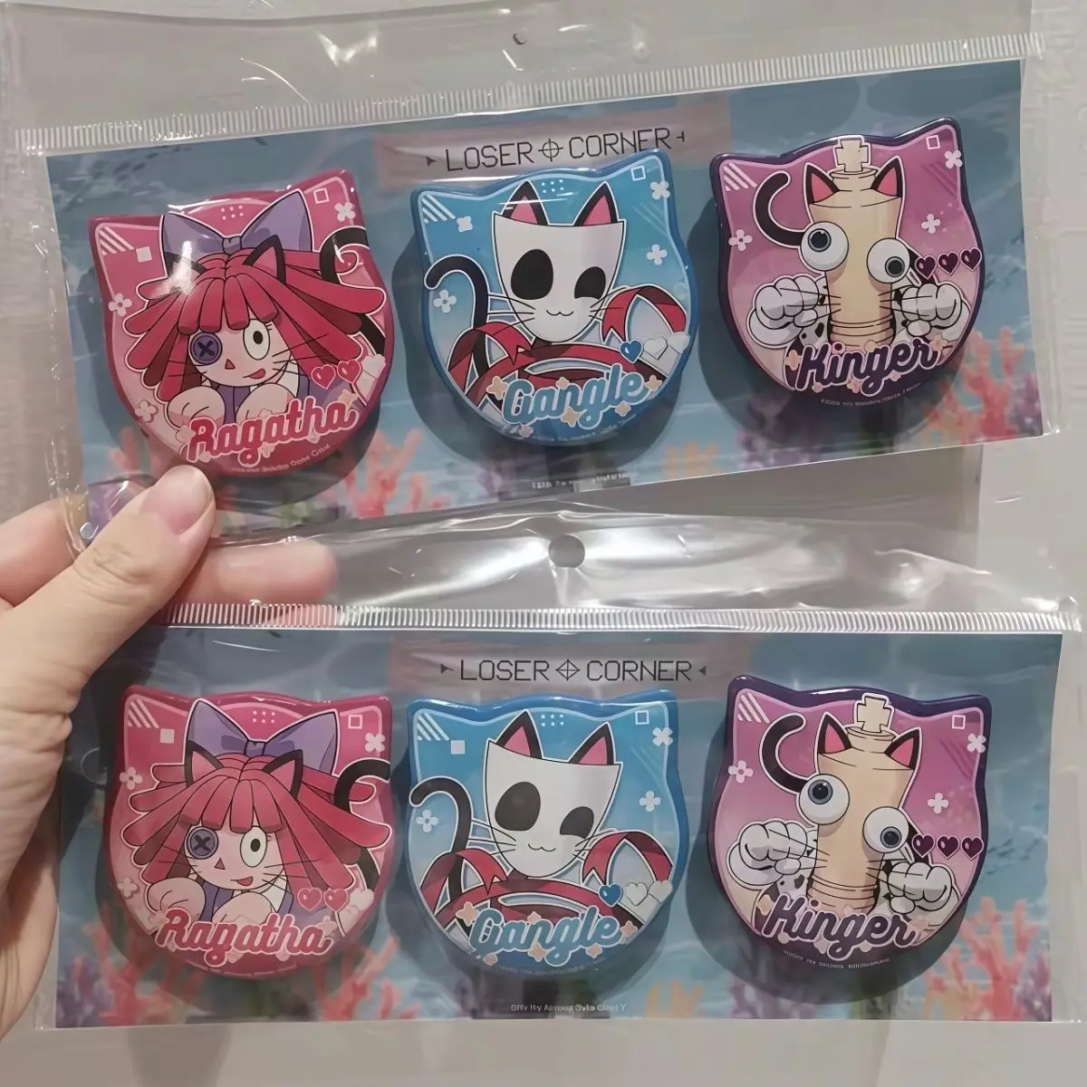 Fantasy Digital Caravan Kinger Cat-Ear Pin Ragatha Badge Gangle Glossy Fan-Made Accessory Collectible Decoration Cute Gifts
Fantasy Digital Caravan Kinger Cat-Ear Pin Ragatha Badge Gangle Glossy Fan-Made Accessory Collectible Decoration Cute Gifts