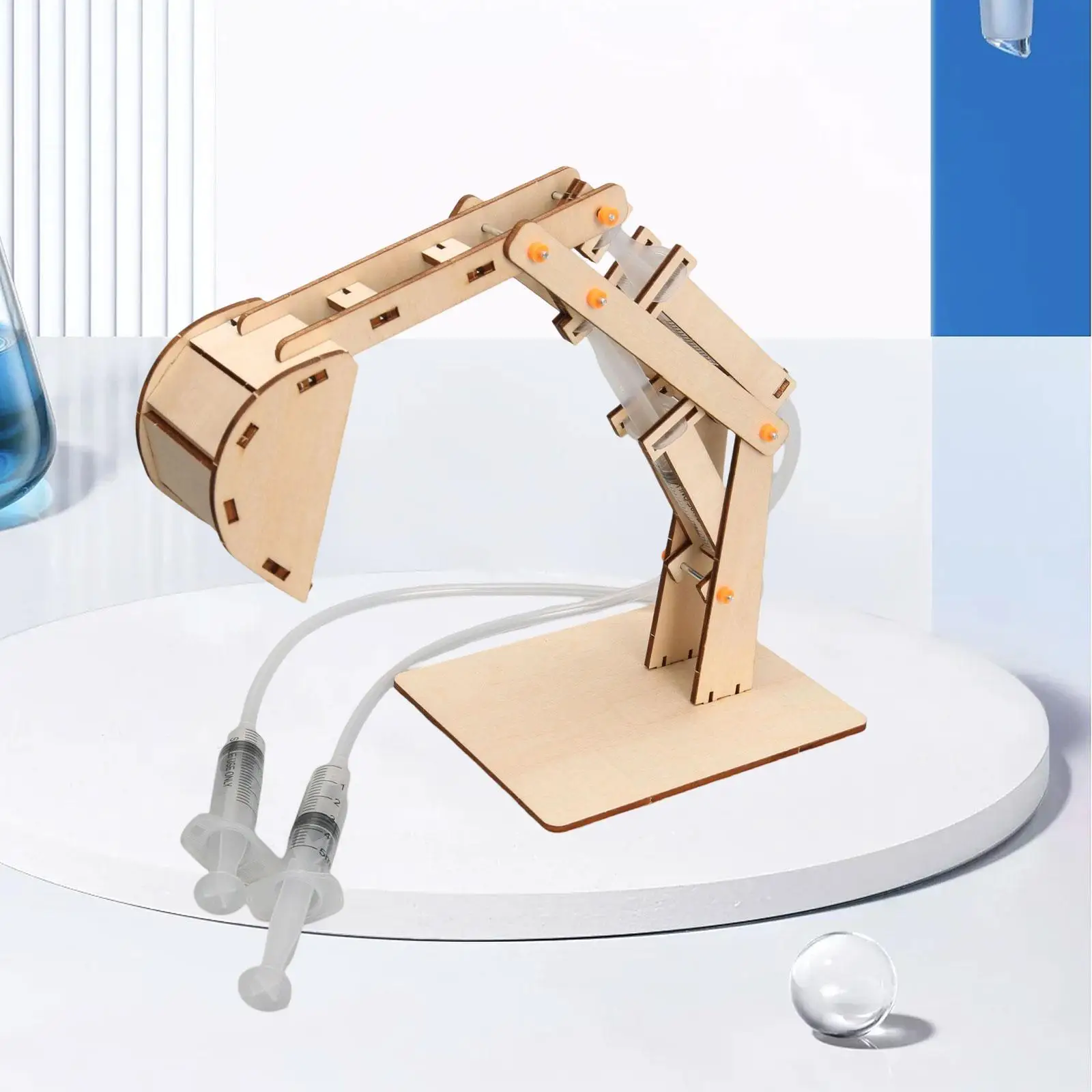 Hydraulic Excavator Building Kit,Craft Science Education Toy ,Science Experiment Project for Ages 8-13 Children Kids
Hydraulic Excavator Building Kit,Craft Science Education Toy ,Science Experiment Project for Ages 8-13 Children Kids