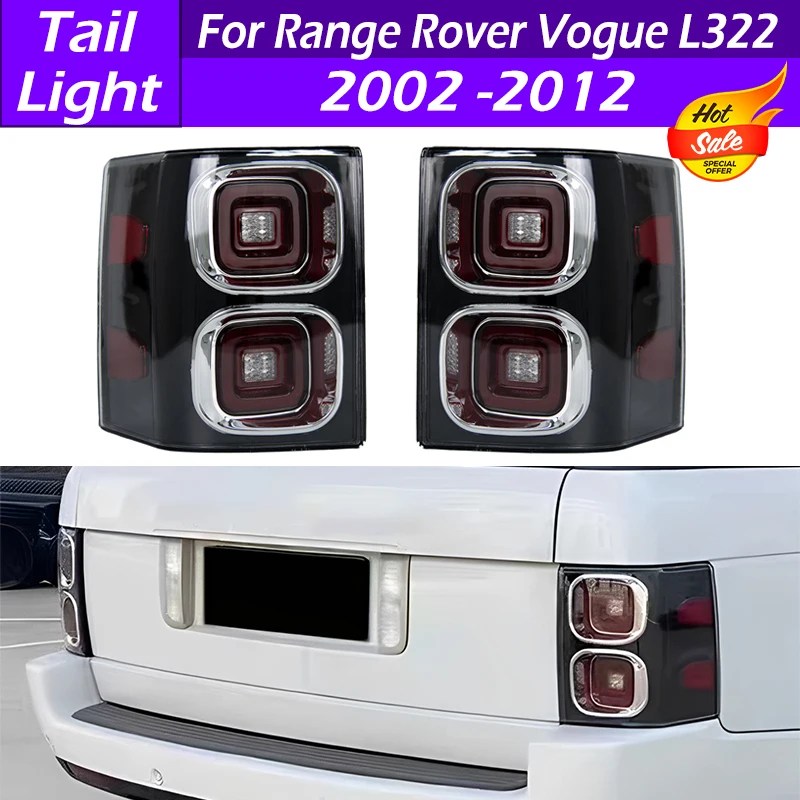 1 Pair Modified LED Taillights For Range Rover Vogue L322 2002-2012 Rear Tail Light Brake Lamp Turn Signal Light Car Accessories
1 Pair Modified LED Taillights For Range Rover Vogue L322 2002-2012 Rear Tail Light Brake Lamp Turn Signal Light Car Accessories