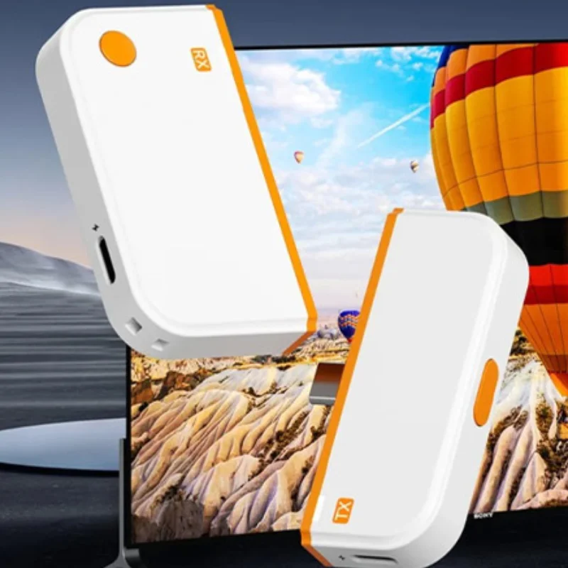 50m Type C HDMI-Compatible Wireless Video Transmitter Receiver Extender Adapter TV Stick Dongle for PC Phone TV Monitor Laptop
50m Type C HDMI-Compatible Wireless Video Transmitter Receiver Extender Adapter TV Stick Dongle for PC Phone TV Monitor Laptop