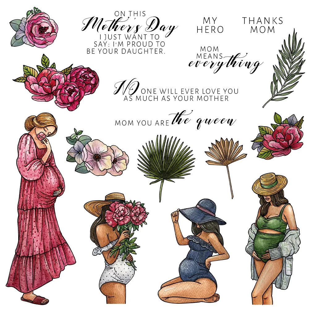 Mangocraft Great Mother Pregnaunt Women Clear Stamp DIY Scrapbooking Supplies Silicone Stamp For Card Making Album Crafts Decor
Mangocraft Great Mother Pregnaunt Women Clear Stamp DIY Scrapbooking Supplies Silicone Stamp For Card Making Album Crafts Decor