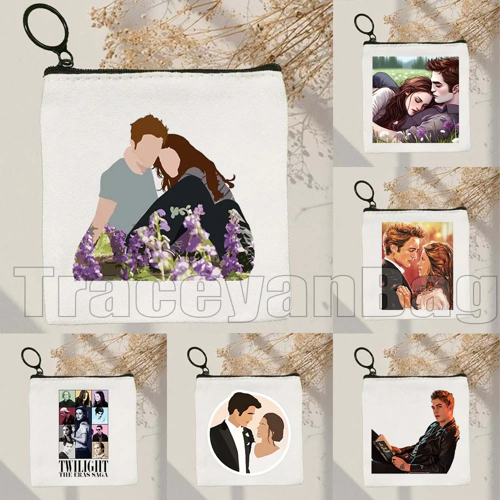 Classic Movie The Twilight Saga Edward and Bella Teen Wolf Fan Gift Canvas Coin Purse Bag Small Square Key Card Bag Wallet Pouch
Classic Movie The Twilight Saga Edward and Bella Teen Wolf Fan Gift Canvas Coin Purse Bag Small Square Key Card Bag Wallet Pouch