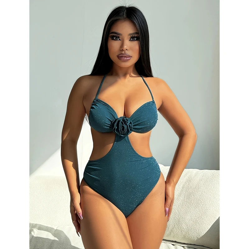 FASKOBS shiny version one-piece flower sexy bikini swimsuit women's one-piece swimsuit 2025 bikini suit summer beach clothing
FASKOBS shiny version one-piece flower sexy bikini swimsuit women's one-piece swimsuit 2025 bikini suit summer beach clothing
