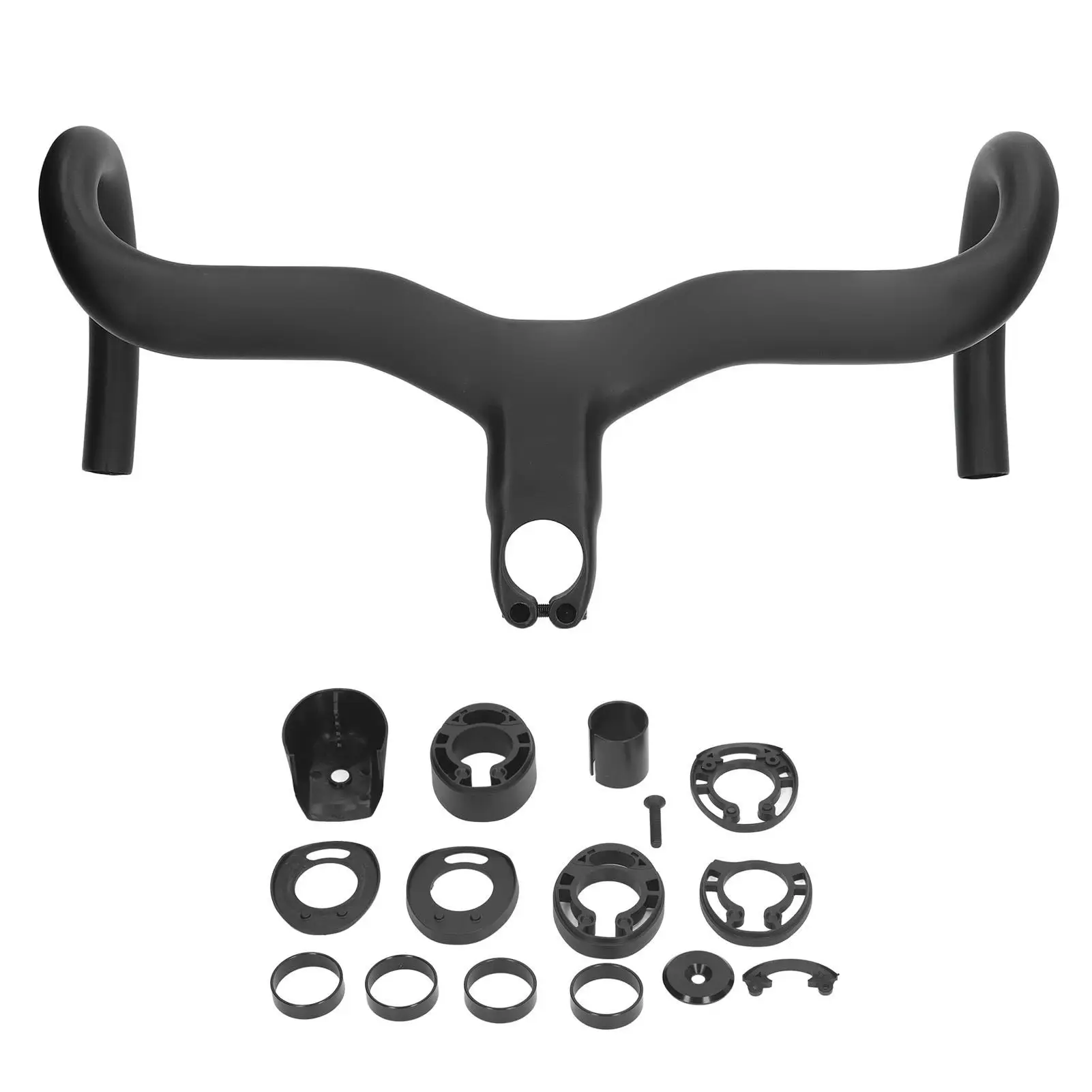 Carbon Bike Handlebar with Integrated Inner Line Routing - Easy to Clean for road Bikes
Carbon Bike Handlebar with Integrated Inner Line Routing - Easy to Clean for road Bikes
