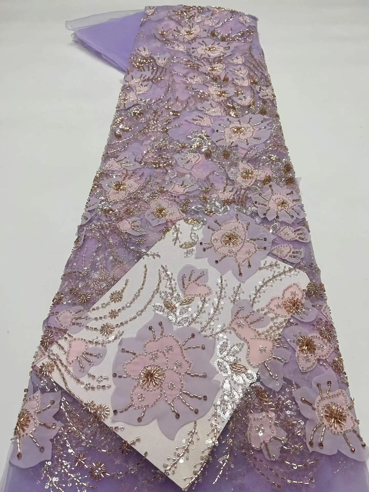2026 New Design Elegant Fashion African Sequins Beaded Lace Fabric Nigerian French Tulle Embroidery Lace Bridal Wedding Sewing
2026 New Design Elegant Fashion African Sequins Beaded Lace Fabric Nigerian French Tulle Embroidery Lace Bridal Wedding Sewing