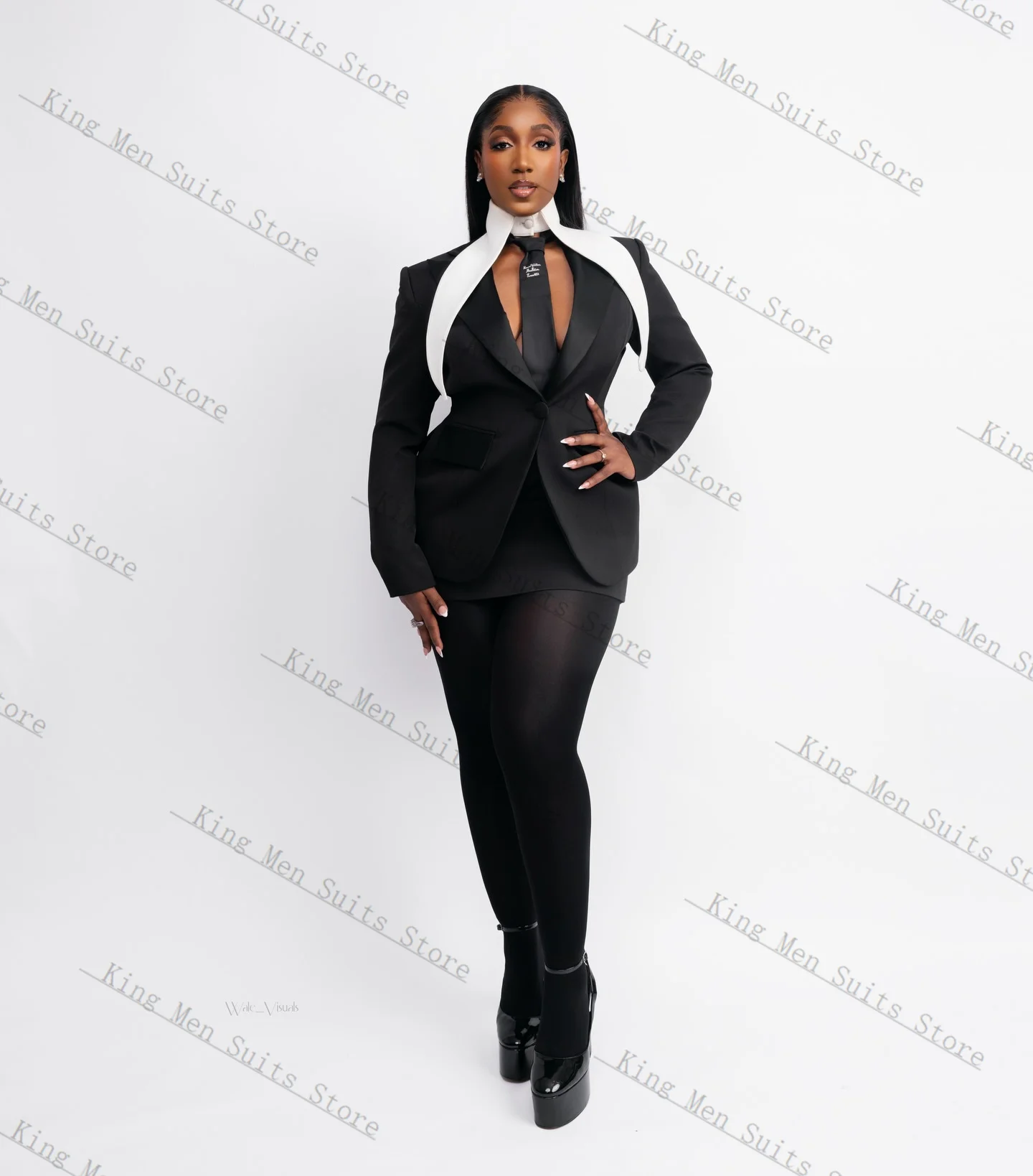 White Women Suit Set 2 Pcs Pearls Blazer+Pants Spring Autumn Cotton Customized Formal Office Lady Wedding Tuxedos Coat Jacket
White Women Suit Set 2 Pcs Pearls Blazer+Pants Spring Autumn Cotton Customized Formal Office Lady Wedding Tuxedos Coat Jacket