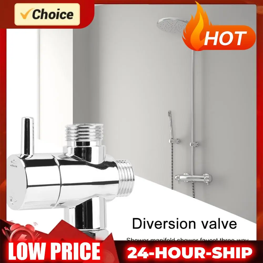 Diversion Valve Tap Anti-scratch Shower Head Diverter Valve Corrosion Resistant 3-Way Shower Arm Diverter Bathroom Accessories
Diversion Valve Tap Anti-scratch Shower Head Diverter Valve Corrosion Resistant 3-Way Shower Arm Diverter Bathroom Accessories