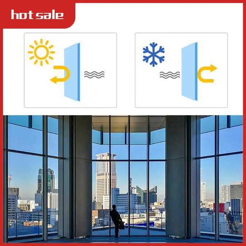 Sun Blocking Glass Sticker Heat One Way Mirror Window Film Control Reflective Film Self Adhesive Window Film 40X400cm
Sun Blocking Glass Sticker Heat One Way Mirror Window Film Control Reflective Film Self Adhesive Window Film 40X400cm