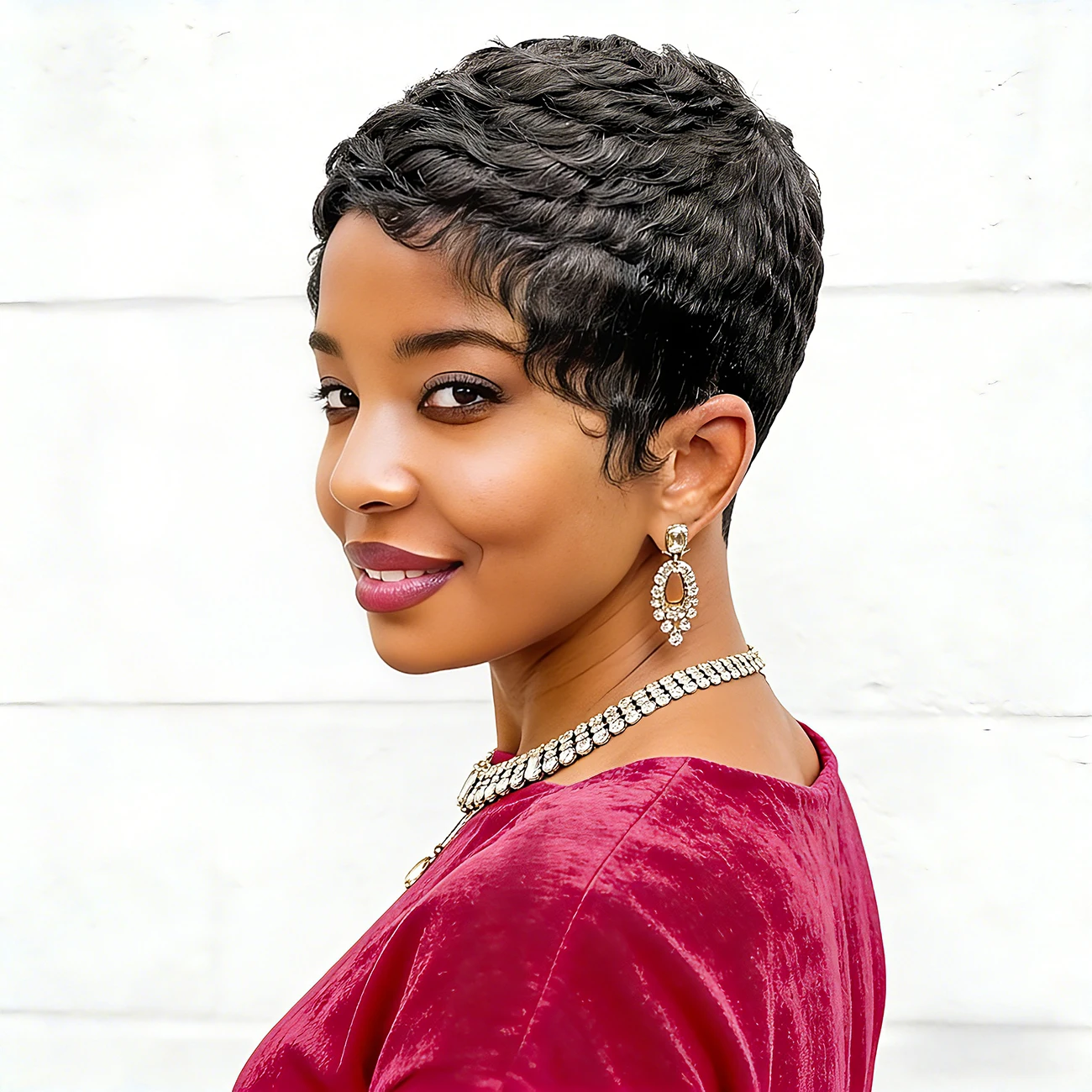 Парик Pixie Cut из натуральных волос, короткий, натуральный цвет, коричневый 99J, для женщин, короткий, естественный, волнистый
Парик Pixie Cut из натуральных волос, короткий, натуральный цвет, коричневый 99J, для женщин, короткий, естественный, волнистый