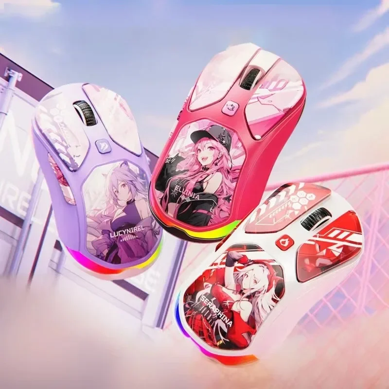 LingBao M7 Anime Gaming Mouse Tri-Mode Wireless Bluetooth Paw3311 Lightweight Ergonomics Macro Definition Programming Mice
LingBao M7 Anime Gaming Mouse Tri-Mode Wireless Bluetooth Paw3311 Lightweight Ergonomics Macro Definition Programming Mice