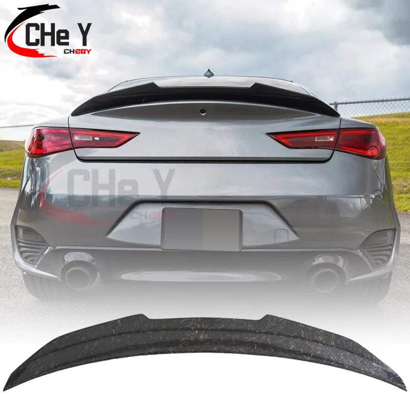 Rear Trunk Lid Spoiler Wing Lip For Infiniti Q60 2017-2022 2Door Coupe PSM Style Gloss Black Real Carbon Fiber Rear Spoiler
Rear Trunk Lid Spoiler Wing Lip For Infiniti Q60 2017-2022 2Door Coupe PSM Style Gloss Black Real Carbon Fiber Rear Spoiler