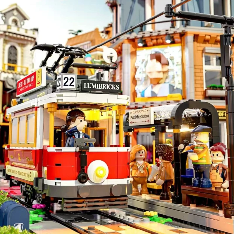 New Retro Series Building Blocks Rail Transit Street View City Building Blocks Toys Collection Models Children's Birthday Gifts
New Retro Series Building Blocks Rail Transit Street View City Building Blocks Toys Collection Models Children's Birthday Gifts