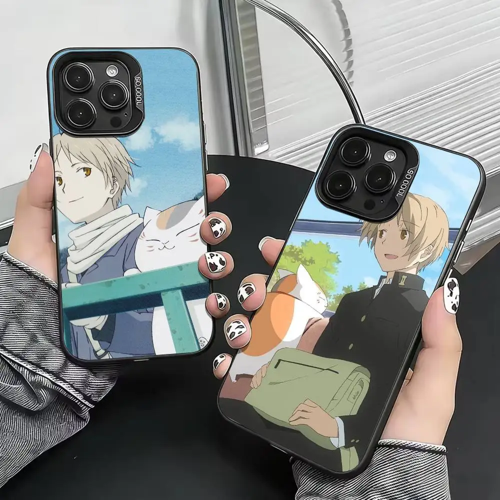 Natsume Book Friends Takashi Phone Case For iPhone 17,16,15,14,13,12,11 Plus,Pro Max,XS,Colorful Silver Phone case Funda Cover
Natsume Book Friends Takashi Phone Case For iPhone 17,16,15,14,13,12,11 Plus,Pro Max,XS,Colorful Silver Phone case Funda Cover