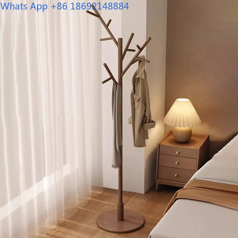 Solid Wood Floor-standing Coat Rack Bedroom Household Tree Branch Clothes Rack Simple Wardrobe Clothes Rack Indoor
Solid Wood Floor-standing Coat Rack Bedroom Household Tree Branch Clothes Rack Simple Wardrobe Clothes Rack Indoor