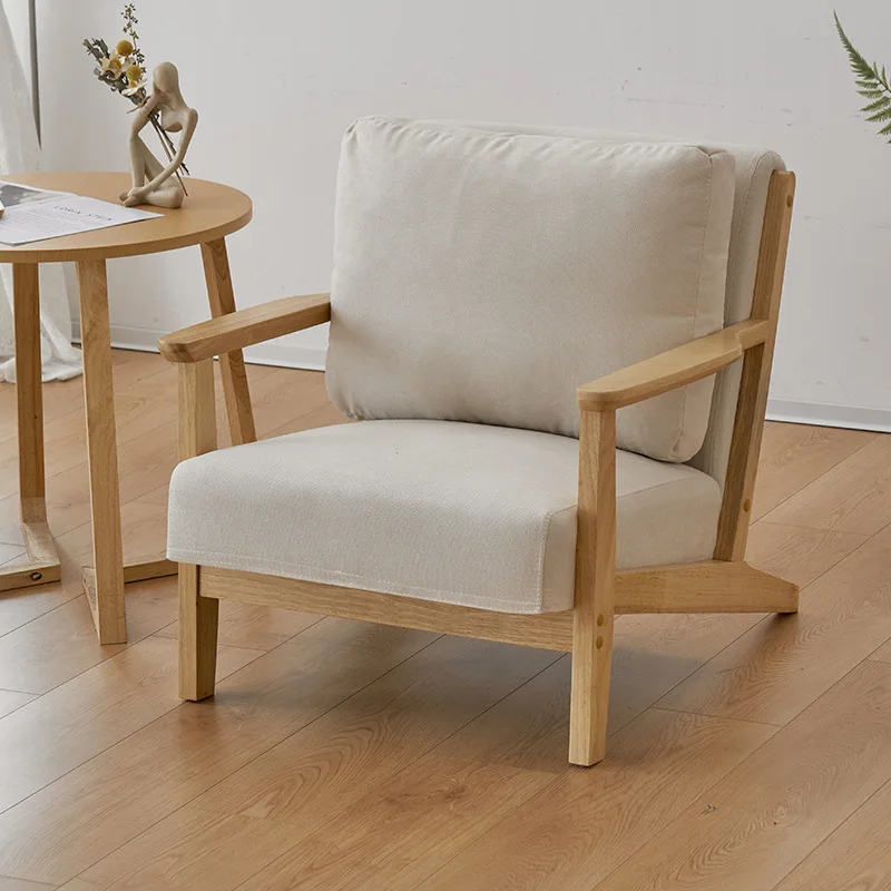 Solid wood small apartment living room apartment single double three simple Nordic fabric sofa
Solid wood small apartment living room apartment single double three simple Nordic fabric sofa